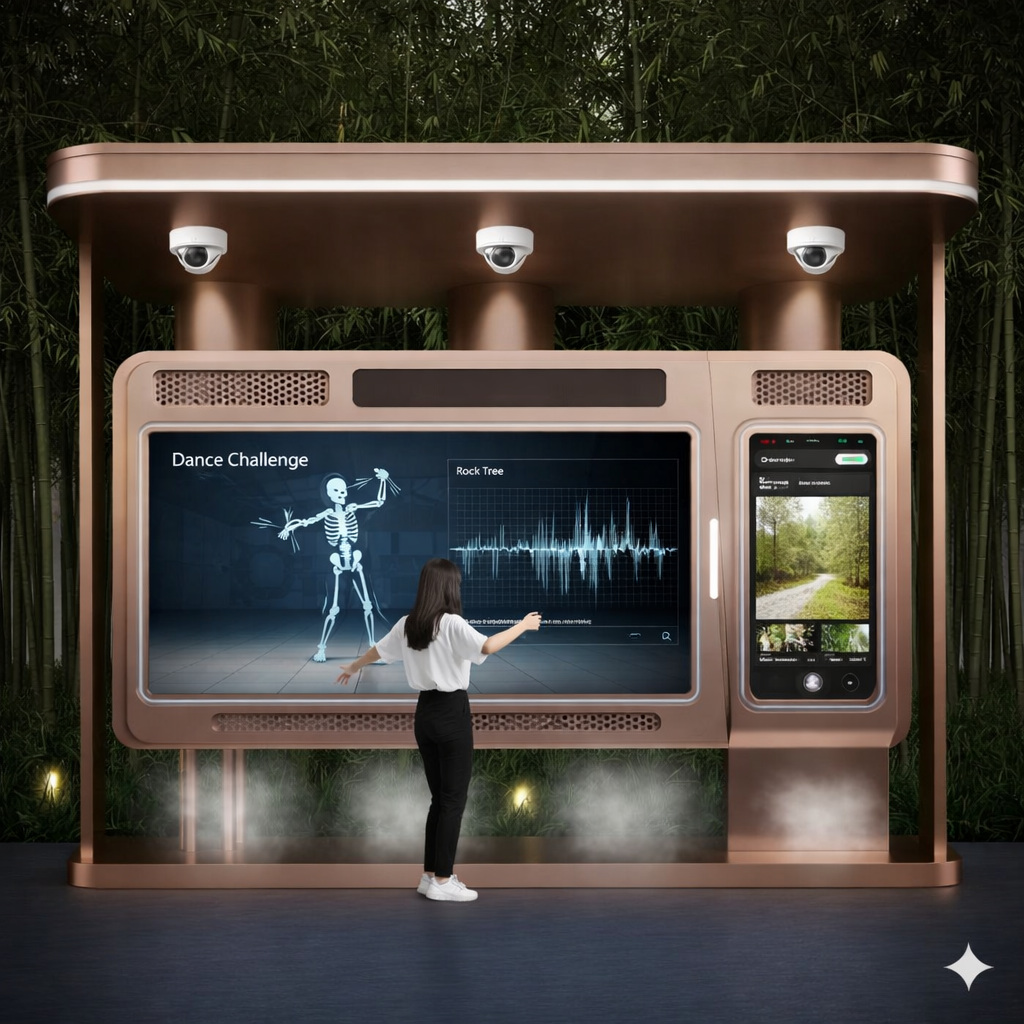 이음AI DOOH 키오스크 컨셉